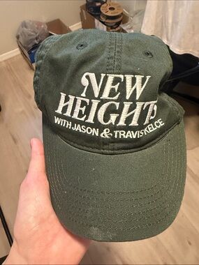 Legacy Olive Green Baseball Cap with Embroidered Detail